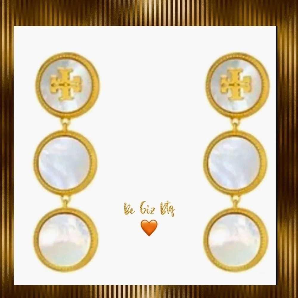 🔥🔥🔥ONE ITEM DEAL OF THE DAY TORY BURCH Authentic Earrings Reduced Buy Now